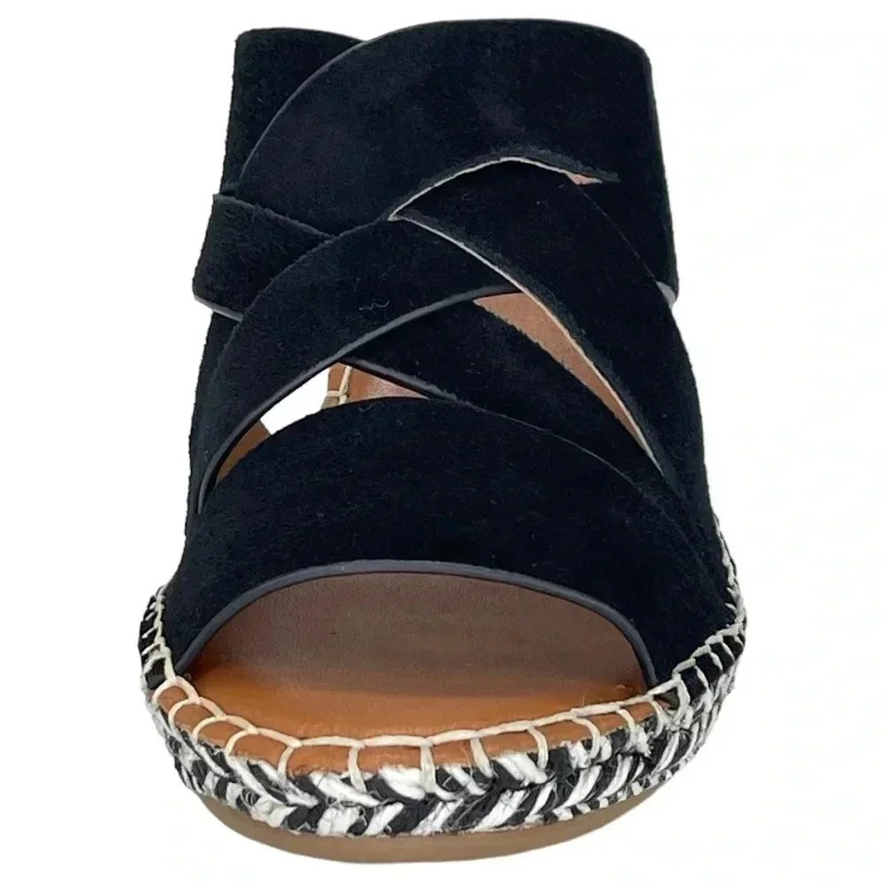 Gentle Souls Charli Strappy Leather Womens Wedge Sandals Size 7.5M NWOB - Picture 4 of 15